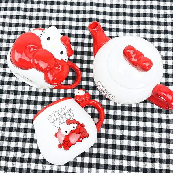 サンリオ ハローキティ フィギュア付きマグ エッジー マグカップ sanrio 商品画像7：キャラグッズPERFECT WORLD TOKYO