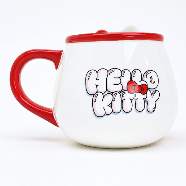 サンリオ ハローキティ フィギュア付きマグ エッジー マグカップ sanrio 商品画像3：キャラグッズPERFECT WORLD TOKYO