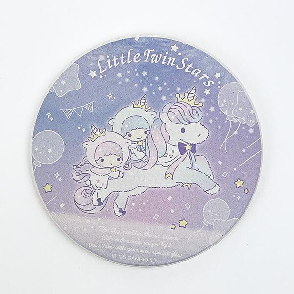 サンリオ リトルツインスターズ 50th 吸水コースター 日本製 Sanrio