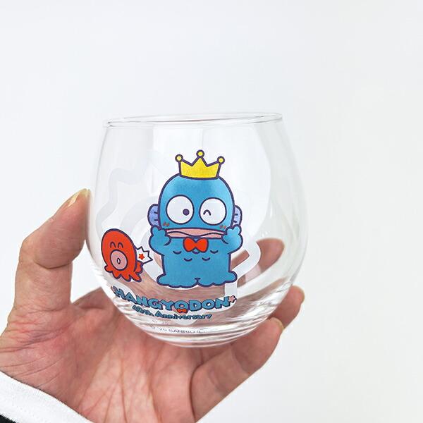サンリオ ハンギョドン 40th まんまるグラス コップ 日本製 Sanrio 商品画像5:キャラグッズPERFECT WORLD TOKYO