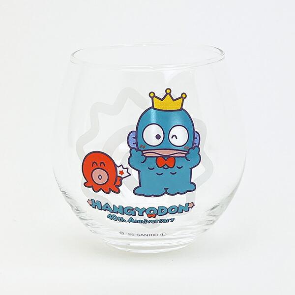 サンリオ ハンギョドン 40th まんまるグラス コップ 日本製 Sanrio
