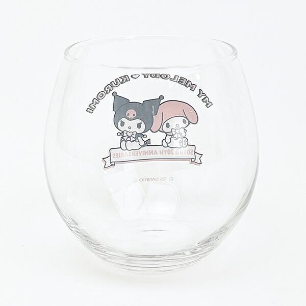 サンリオ マイメロディ 50th &クロミ 20th まんまるグラス コップ 日本製 Sanrio 商品画像3:キャラグッズPERFECT WORLD TOKYO