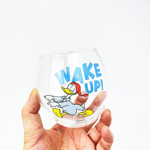 ディズニー ドナルドダック まんまるグラス コップ 日本製 Disney 商品画像4：キャラグッズPERFECT WORLD TOKYO