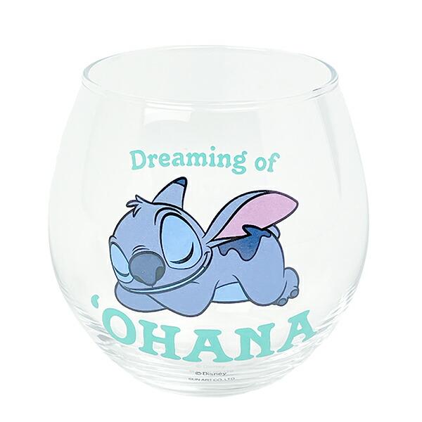 ディズニー スティッチ まんまるグラス コップ 日本製 Disney