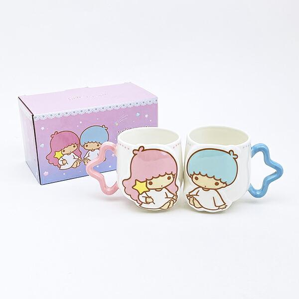 サンリオ キキララ ペアマグカップ コップ Sanrio 商品画像2：キャラグッズPERFECT WORLD TOKYO