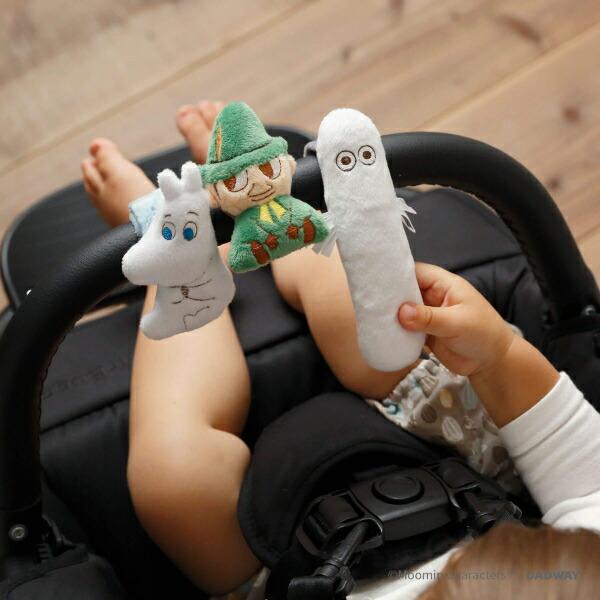 ムーミン ニョロニョロ にぎにぎスティック ベビー 商品画像5：キャラグッズPERFECT WORLD TOKYO