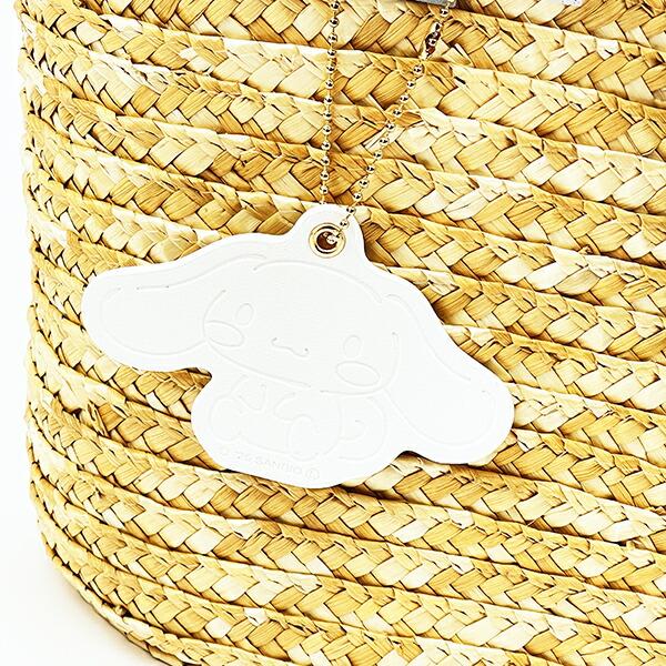 サンリオ シナモロール チュールハンドル カゴバッグ シナモン Sanrio 商品画像2：キャラグッズPERFECT WORLD TOKYO