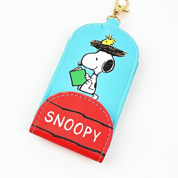 スヌーピー キッズキーケース ブルー SNOOPY 商品画像2：キャラグッズPERFECT WORLD TOKYO