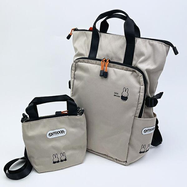 ミッフィー miffy OUTDOOR PRODUCTS ショルダーバッグ ベージュ 商品画像10：キャラグッズPERFECT WORLD TOKYO