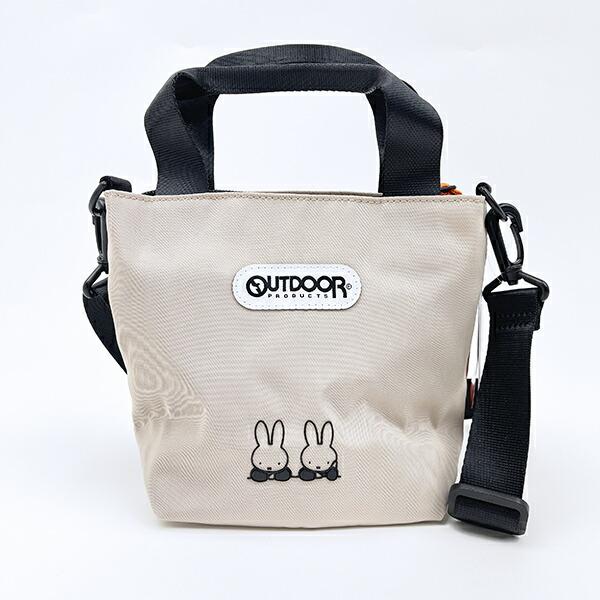 ミッフィー miffy OUTDOOR PRODUCTS ショルダーバッグ ベージュ