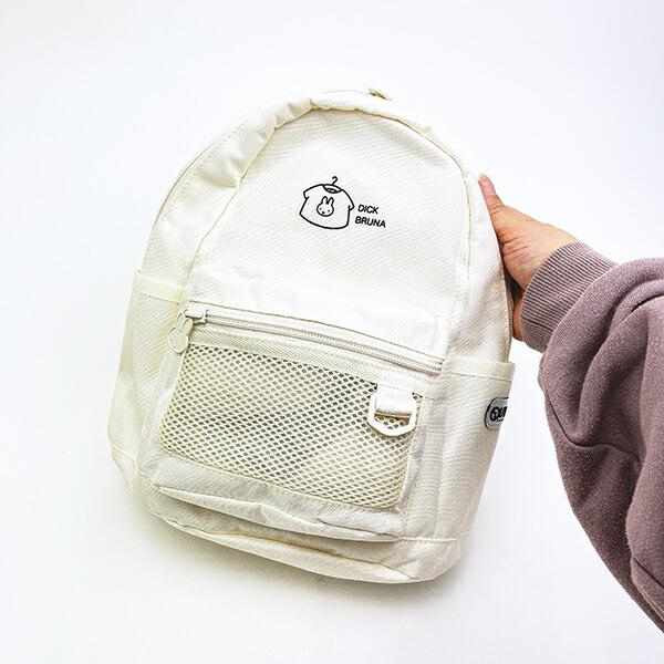 ミッフィー miffy OUTDOOR PRODUCTS ミニリュックサック バッグ (オフホワイト) キッズ 商品画像8：キャラグッズPERFECT WORLD TOKYO