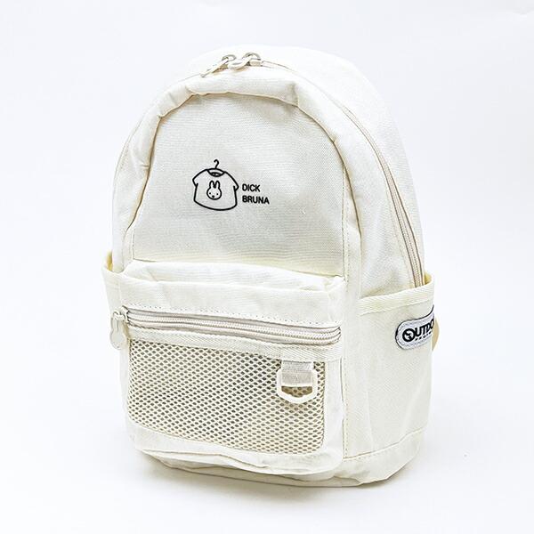 ミッフィー miffy OUTDOOR PRODUCTS ミニリュックサック バッグ (オフホワイ･･･