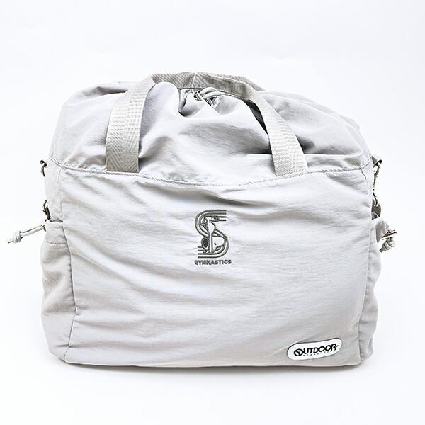 スヌーピー × OUTDOOR PRODUCTS ダッフルバッグ グレー SNOOPY