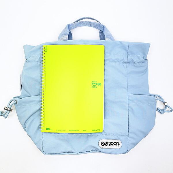 スヌーピー × OUTDOOR PRODUCTS 3WAYリュックサック ブルー バッグ SNOOPY 商品画像2：キャラグッズPERFECT WORLD TOKYO