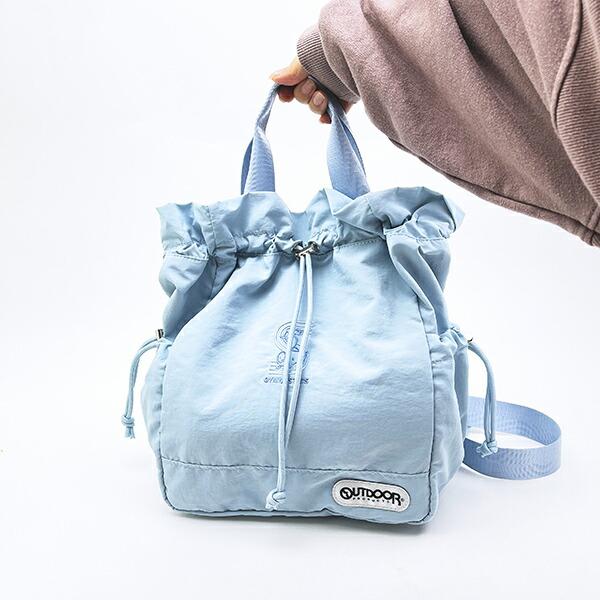 スヌーピー × OUTDOOR PRODUCTS 3WAYリュックサック ブルー バッグ SNOOPY 商品画像4：キャラグッズPERFECT WORLD TOKYO