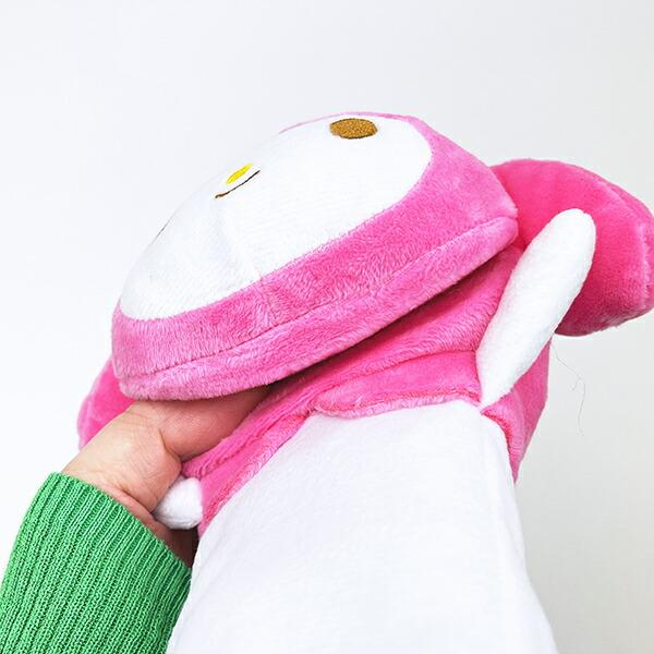 サンリオ マイメロディ ちょこんぬいぐるみ ペンケース ポーチ 文具 sanrio 商品画像5：キャラグッズPERFECT WORLD TOKYO