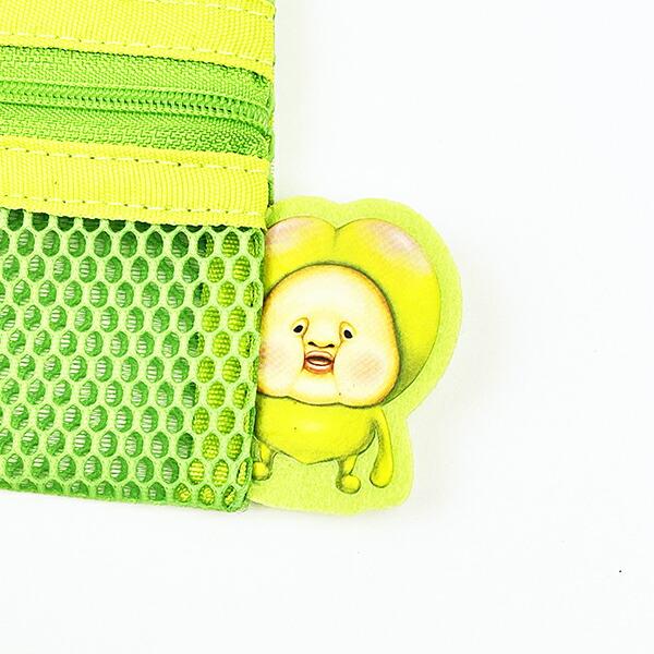 こびとづかん スモモノウチ メッシュポーチ（リール付き） 商品画像2：キャラグッズPERFECT WORLD TOKYO