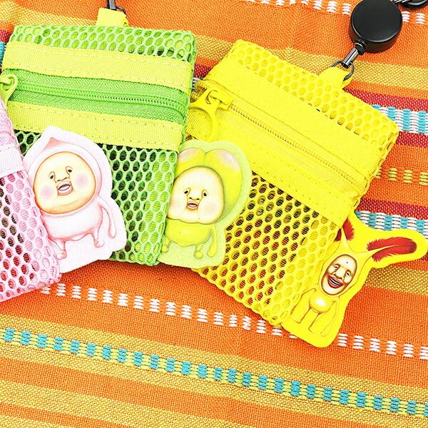 こびとづかん ホトケアカバネ メッシュポーチ（リール付き） 商品画像5：キャラグッズPERFECT WORLD TOKYO