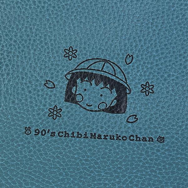 ちびまる子ちゃん  フェイクレザーポーチ 90's Chibi Maruko Chan 商品画像2：キャラグッズPERFECT WORLD TOKYO