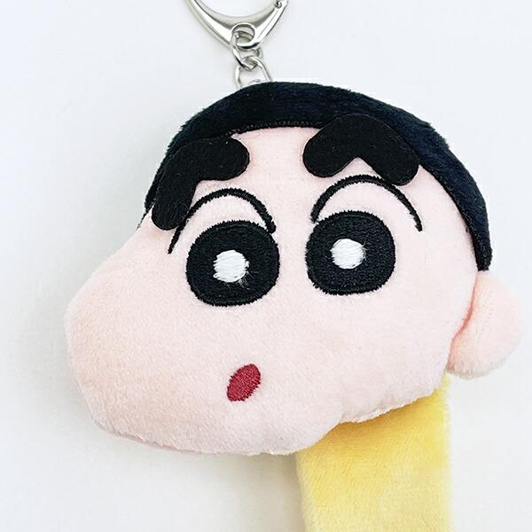 クレヨンしんちゃん しんちゃん 蓄光マスコットループホルダー 商品画像2：キャラグッズPERFECT WORLD TOKYO