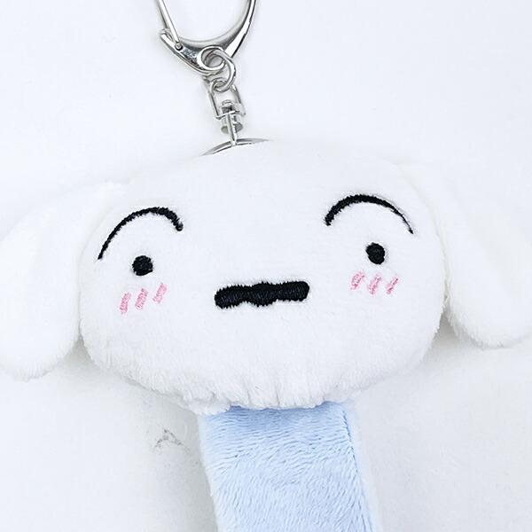 クレヨンしんちゃん シロ 蓄光マスコットループホルダー 商品画像2：キャラグッズPERFECT WORLD TOKYO