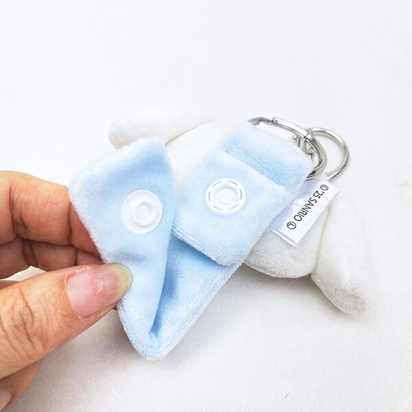 サンリオ シナモロール 蓄光マスコットループホルダー キーホルダー シナモン Sanrio 商品画像3：キャラグッズPERFECT WORLD TOKYO