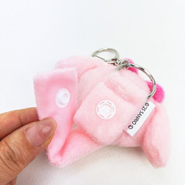サンリオ マイメロディ 蓄光マスコットループホルダー キーホルダー Sanrio 商品画像3：キャラグッズPERFECT WORLD TOKYO