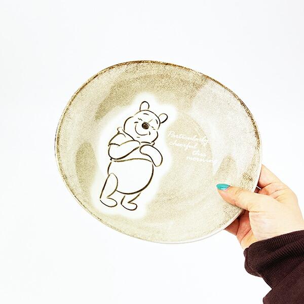 ディズニー カレーパスタプレート タイム・フォー・ハニー スマイル くまのプーさん キッチン 食器 商品画像3：キャラグッズPERFECT WORLD TOKYO