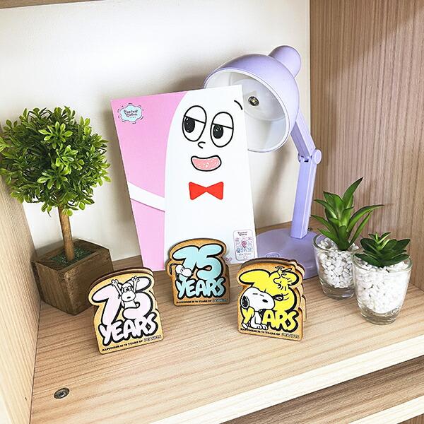 スヌーピー ダイカットメモスタンド ロゴグリーン 文具 PEANUTS 75th 日本製 SNOOPY 商品画像5：キャラグッズPERFECT WORLD TOKYO