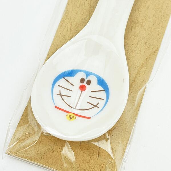 ドラえもん フェイスアップ 陶製スプーン 食器 商品画像2：キャラグッズPERFECT WORLD TOKYO