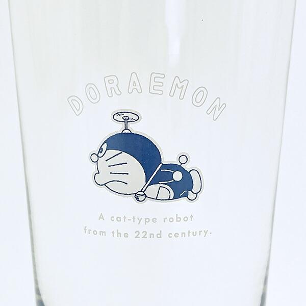 ドラえもん インディゴボトムカラーグラス(L) コップ 日本製 商品画像1：キャラグッズPERFECT WORLD TOKYO