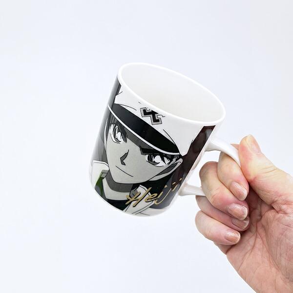 名探偵コナン 平次 モノクロームマグカップ コップ 日本製 商品画像4：キャラグッズPERFECT WORLD TOKYO