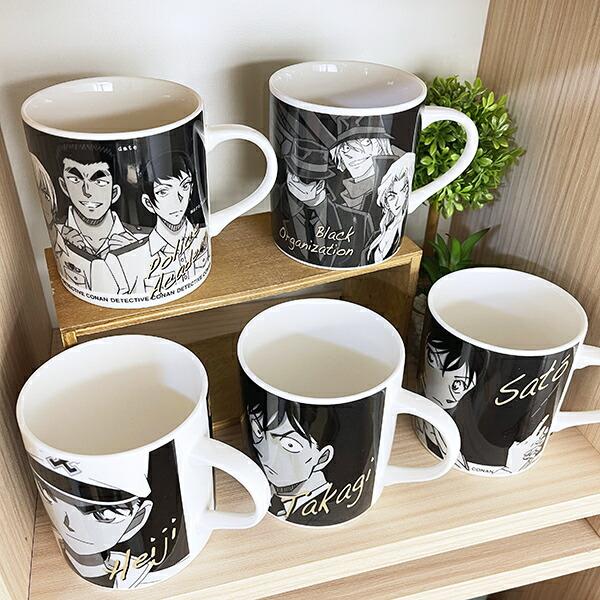 名探偵コナン 高木 モノクロームマグカップ コップ 日本製 商品画像6：キャラグッズPERFECT WORLD TOKYO