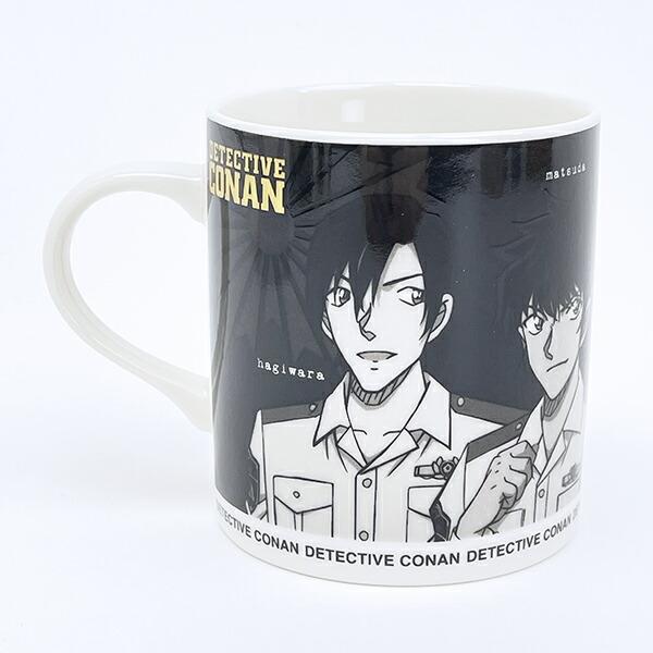 名探偵コナン 警察学校 モノクロームマグカップ コップ 日本製 商品画像3：キャラグッズPERFECT WORLD TOKYO