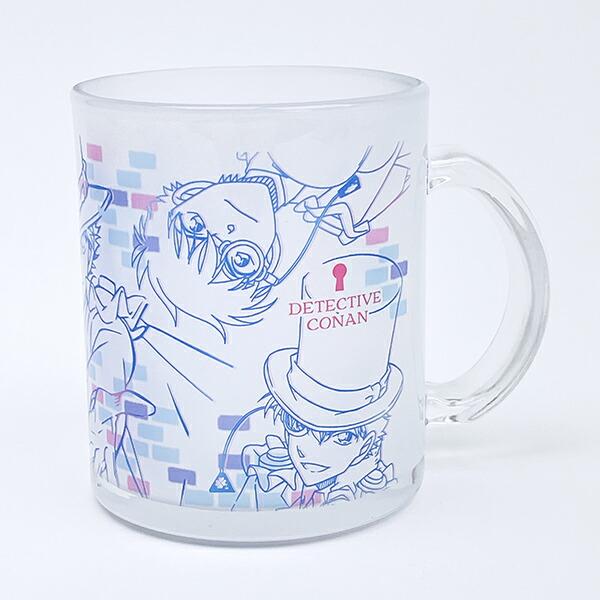 名探偵コナン キッド ラインアート ガラスマグカップ コップ 日本製