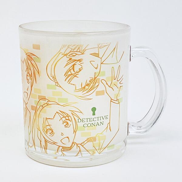 名探偵コナン 和葉 ラインアート ガラスマグカップ コップ 日本製