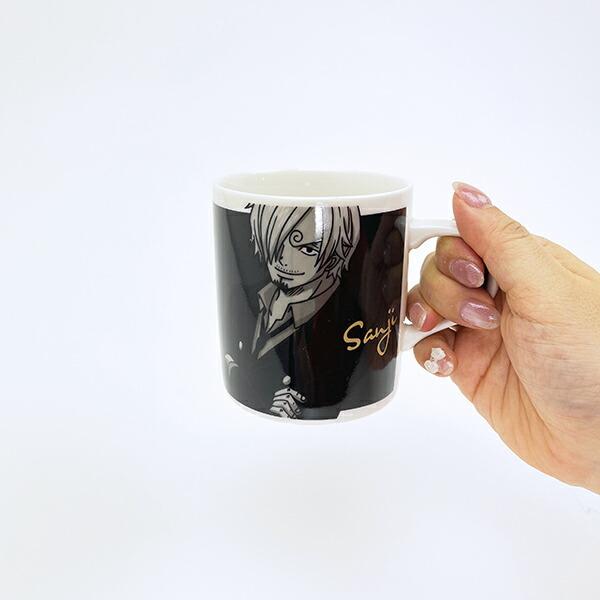ワンピース サンジ モノクロームマグカップ コップ 日本製 商品画像4：キャラグッズPERFECT WORLD TOKYO