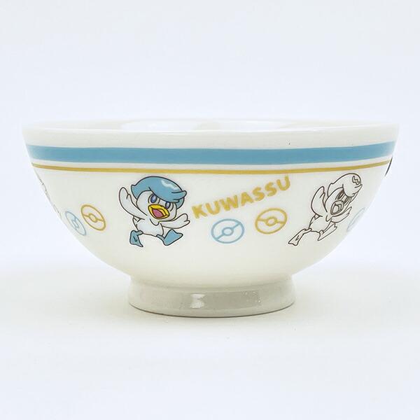ポケットモンスター クワッス シンプル茶碗(M) 食器 日本製 ポケモン 商品画像2：キャラグッズPERFECT WORLD TOKYO