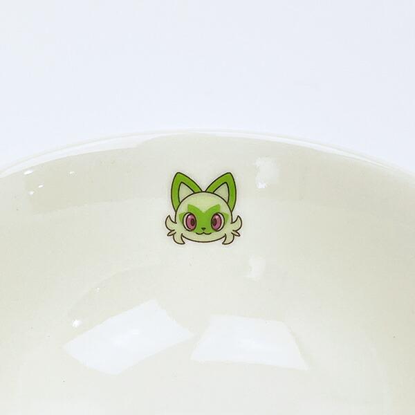 ポケットモンスター ニャオハ シンプル茶碗(M) 食器 日本製 ポケモン 商品画像3：キャラグッズPERFECT WORLD TOKYO