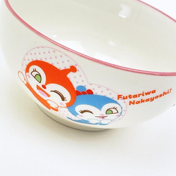 アンパンマン ドキンちゃん＆コキンちゃん 茶碗 スモールテーブルウェアシリーズ キッズ 食器 商品画像2：キャラグッズPERFECT WORLD TOKYO