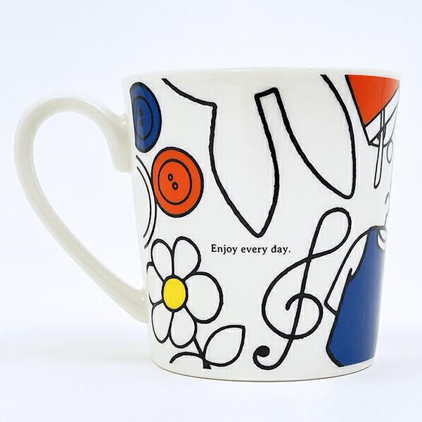 ミッフィー miffy たっぷりマグカップ フェイバリットグッズ コップ 日本製 商品画像3：キャラグッズPERFECT WORLD TOKYO