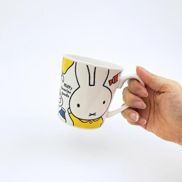ミッフィー miffy たっぷりマグカップ フェイバリットグッズ コップ 日本製 商品画像4：キャラグッズPERFECT WORLD TOKYO