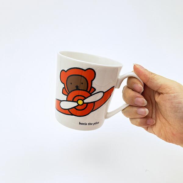 ミッフィー miffy ボリス たっぷりマグカップ パイロット コップ 日本製 商品画像4：キャラグッズPERFECT WORLD TOKYO