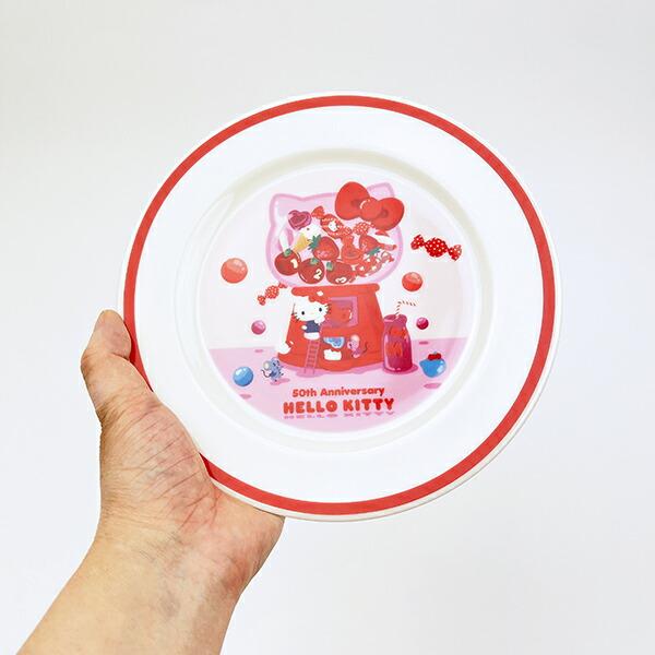 サンリオ ハローキティ 50th プレート 食器 日本製 Sanrio 商品画像4：キャラグッズPERFECT WORLD TOKYO