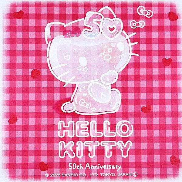 サンリオ ハローキティ 50th 角型陶製吸水コースター Sanrio 商品画像2：キャラグッズPERFECT WORLD TOKYO
