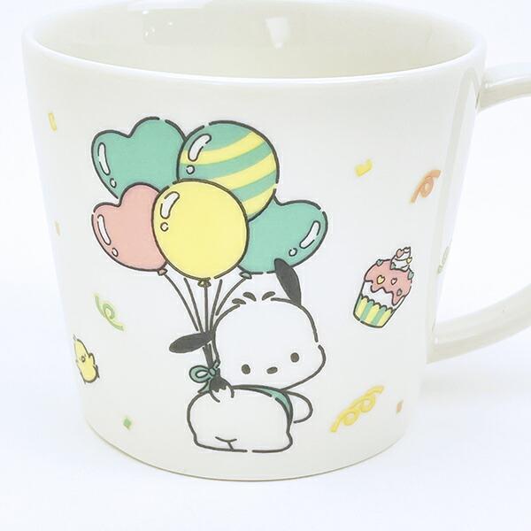 サンリオ ポチャッコ 35th マグカップ（ホワイト) コップ 日本製 Sanrio 商品画像2：キャラグッズPERFECT WORLD TOKYO