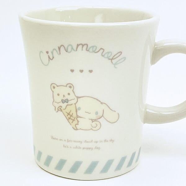 サンリオ シナモロール マグカップ(アイス) のんびりナチュラル 食器 シナモン 日本製 Sanrio 商品画像2：キャラグッズPERFECT WORLD TOKYO