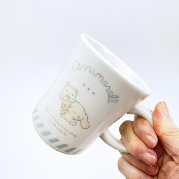 サンリオ シナモロール マグカップ(アイス) のんびりナチュラル 食器 シナモン 日本製 Sanrio 商品画像4：キャラグッズPERFECT WORLD TOKYO