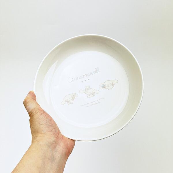 サンリオ シナモロール ディープパスタプレート のんびりナチュラル 食器 シナモン 日本製 Sanrio 商品画像4：キャラグッズPERFECT WORLD TOKYO