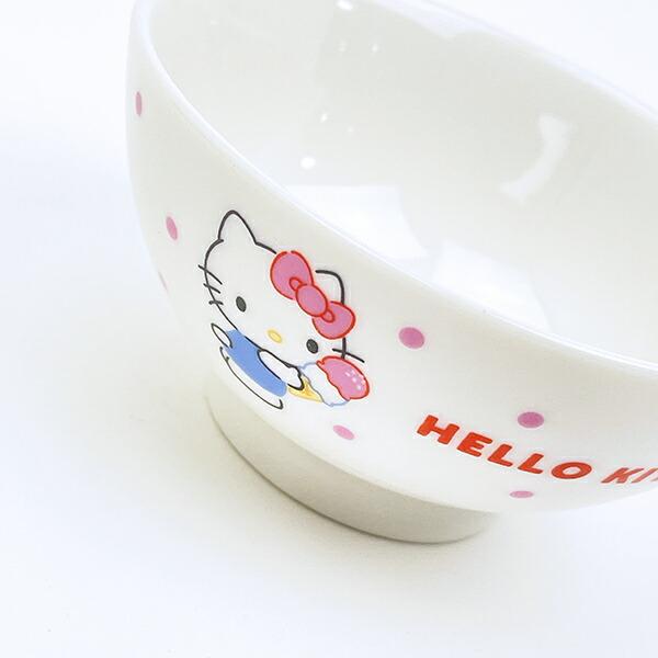 サンリオ ハローキティ 茶碗 スイーツ＆ドット 食器 日本製 Sanrio 商品画像2：キャラグッズPERFECT WORLD TOKYO